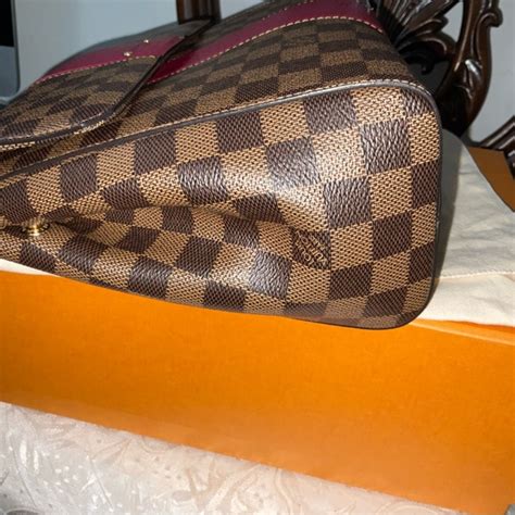 louis vuitton red lining|Louis Vuitton handbag restoration.